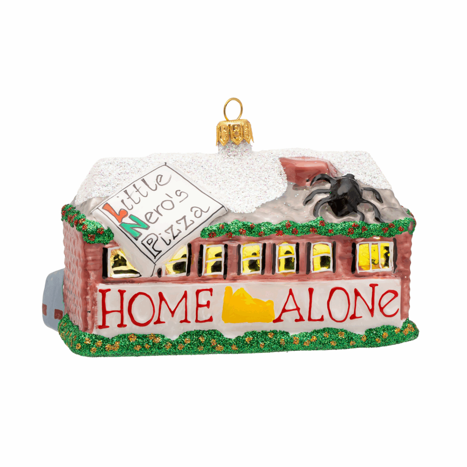 Home Alone House Glass Ornament – Christmas Movie Collectible